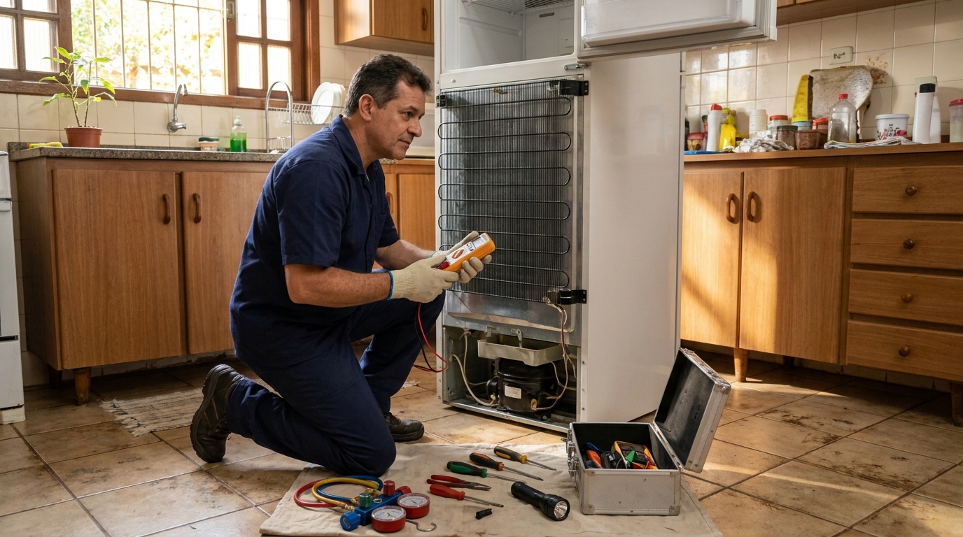 Manutenção na Refrigeração em Americana‑SP