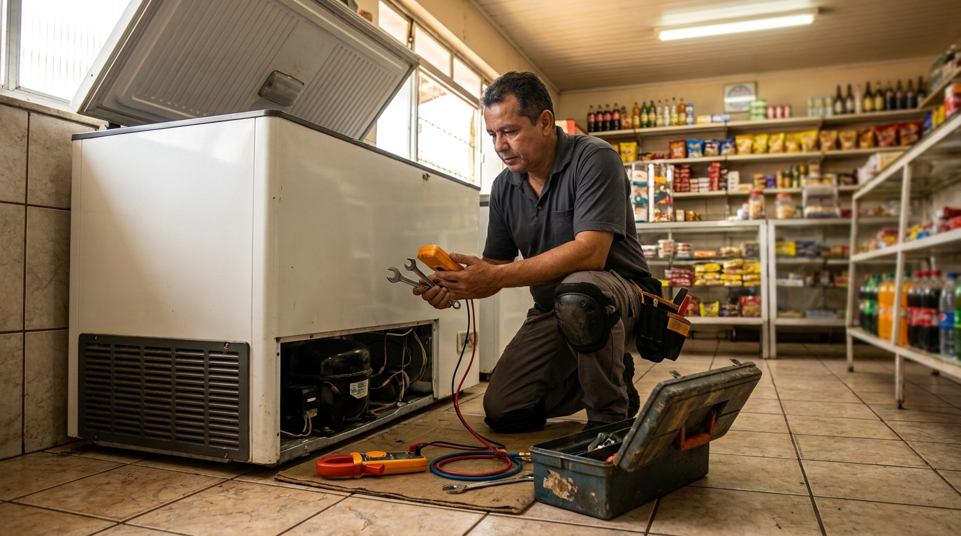 Técnico de freezer perto de mim em Americana‑SP